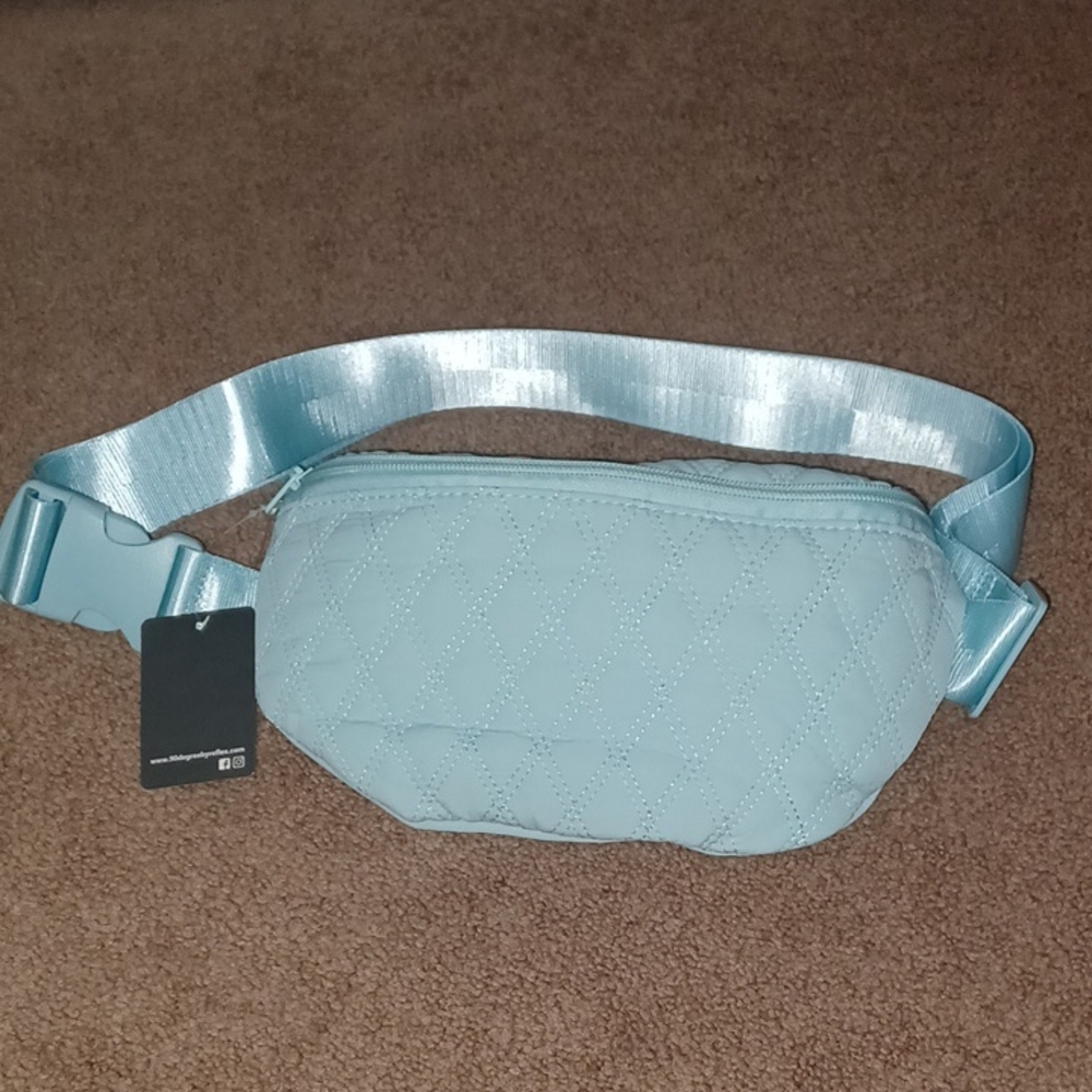 New!! Light Blue Belt Bag